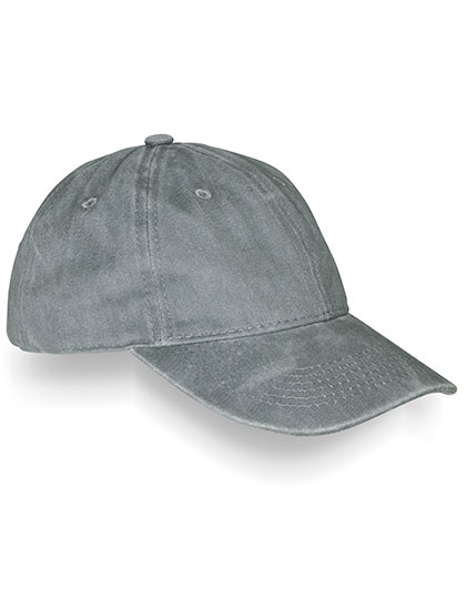 Result Headwear Pure Cotton Vintage Cap in Vintage Grey