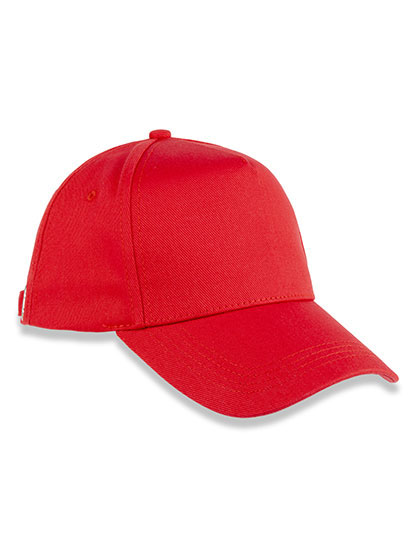 5-Panel Organic Cotton Cap – 100% Baumwolle
