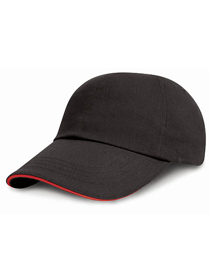 Junior Heavy Brushed Cotton Cap — besticken oder bedrucken lassen