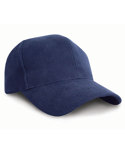 Result Headwear Pro-Style Heavy Cotton Cap in Navy
