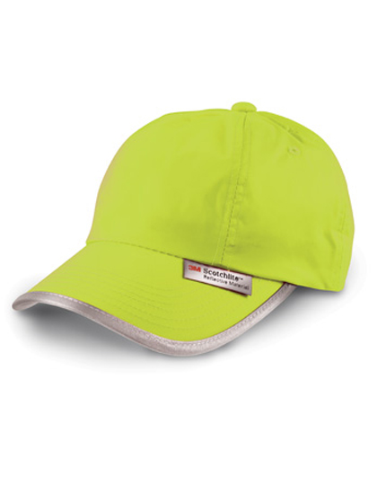 Result SafeGuard High Vis Cap in Fluorescent Yellow