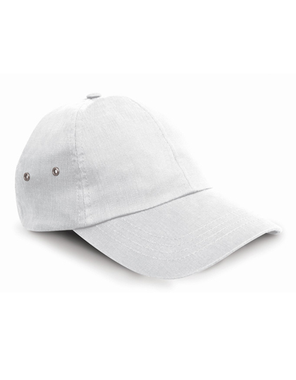 Result Headwear Plush Cap in White