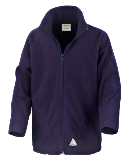 Result Core Junior Microfleece Jacket in Navy