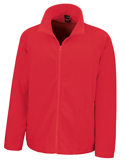 Result Core Micro Fleece Jacket in Red