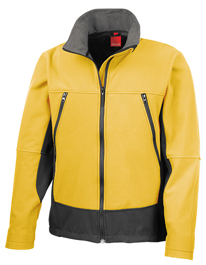 Result Activity Softshell Jacket in Yellow