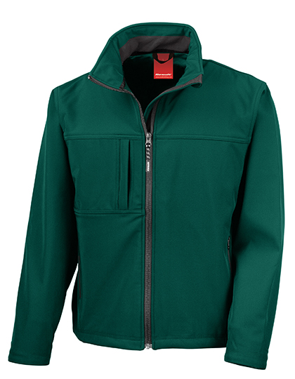 Result Classic Soft Shell Jacket in Bottle