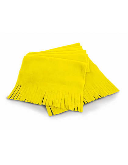 Result Winter Essentials Polartherm™ Tassel Scarf in Yellow