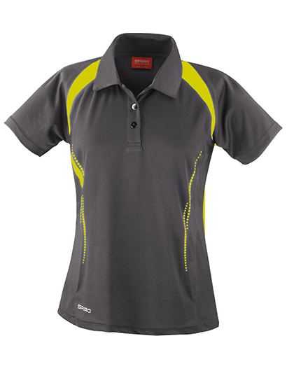Spiro Women's Team Spirit Polo in Grey