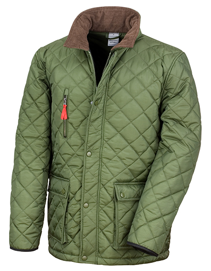 Result Cheltenham Gold Jacket in Olive Green