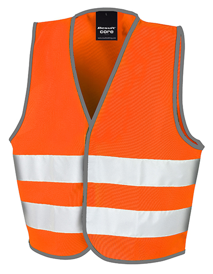 Result SafeGuard Junior Safety Vest in Fluorescent Orange