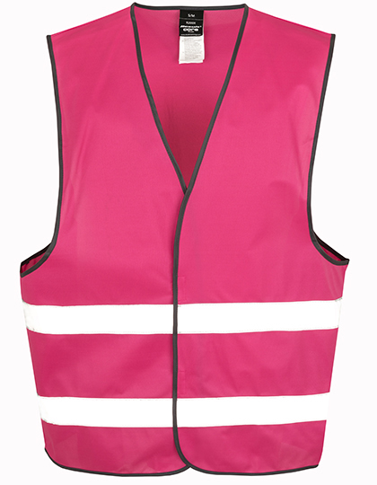Result SafeGuard Enhanced Visibility Vest in Raspberry
