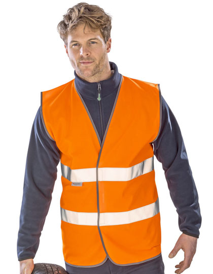 Result SafeGuard Motorist Safety Vest Using 3M