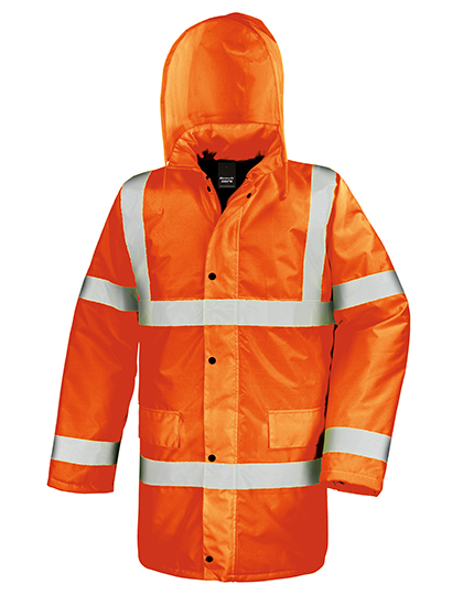 Result SafeGuard High Vis Motorway Coat