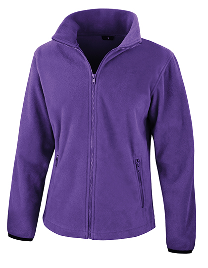 Result Core Womens Norse Outdoor Fleece Jacket in Purple