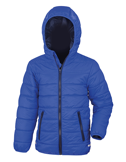 Result Core Junior Soft Padded Jacket in Royal