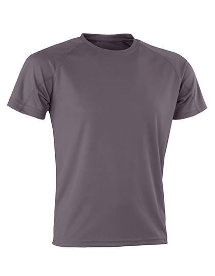 Spiro Impact Aircool Performance Tee in Grey