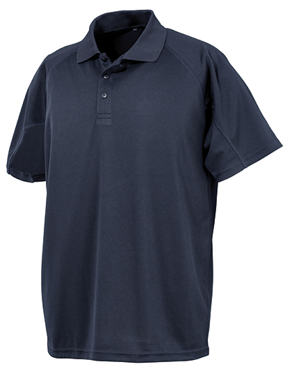 Spiro Performance Aircool Polo in Navy