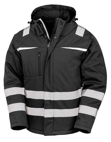 Result SafeGuard Dynamic Softshell Coat in Black