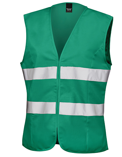 Result SafeGuard Women's Enhanced Visibility Fitted Tabard in Paramedic Green