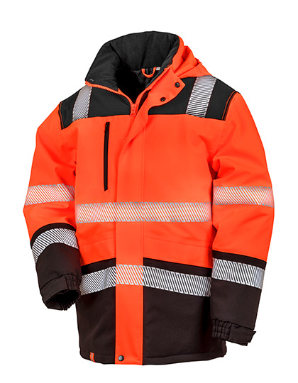 Result SafeGuard Printable Waterproof Softshell Safety Coat