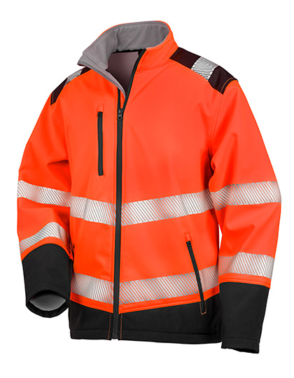 Result SafeGuard Printable Ripstop Safety Softshell Jacket