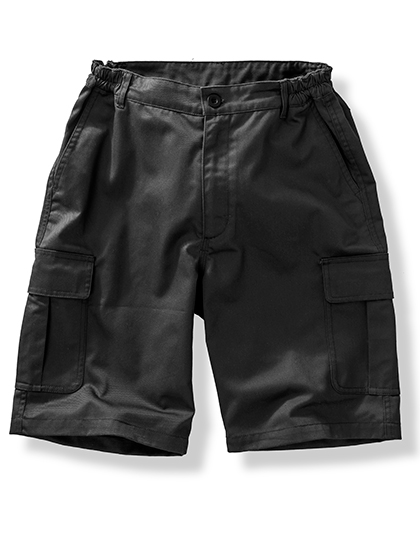 Result Recycled Recycled Work-Guard Utility Shorts in Black