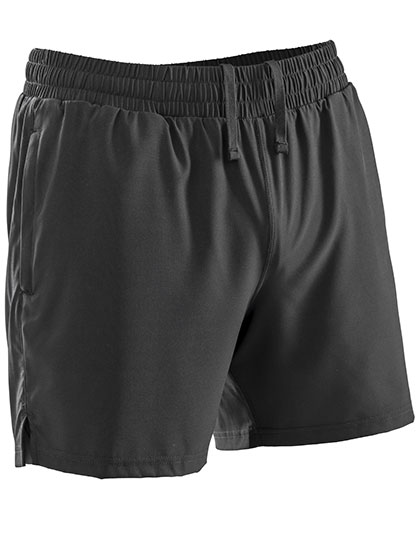 Spiro Recycled Mens Shorts in Black