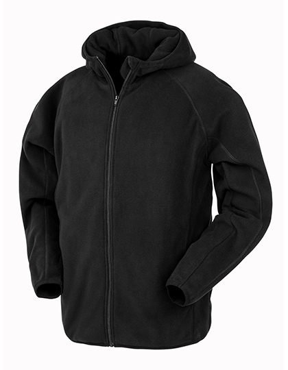 Result Recycled Recycled Hooded Microfleece Jacket