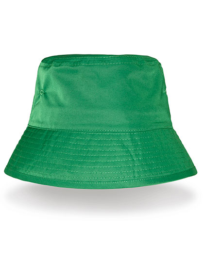 Result Recycled Recycled Bound Edge Bucket Hat in Kelly Green