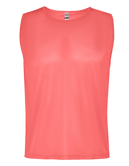 Roly Sport Roma Training Bib in Fluor Coral 234