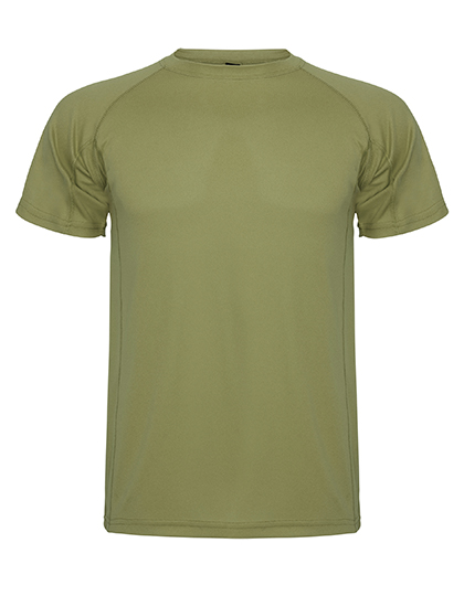 Roly Sport Men's Montecarlo T-Shirt in Army Green 15