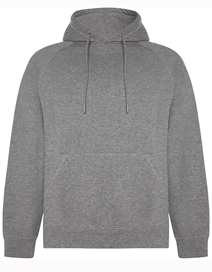 Roly Eco Vinson Organic Hooded Sweatshirt in Heather Grey 58
