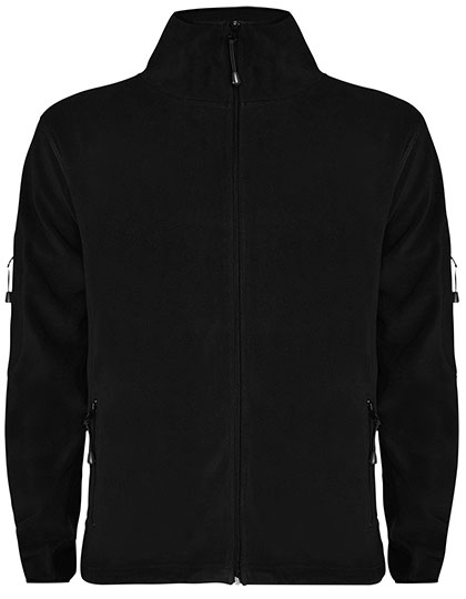 Roly Men's Luciane Microfleece Jacket in Black 02