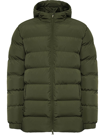 Roly Parka Jacket Nepal in Dark Green Brown 38