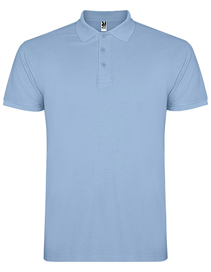 Roly Kids' Star Poloshirt in Sky Blue 10