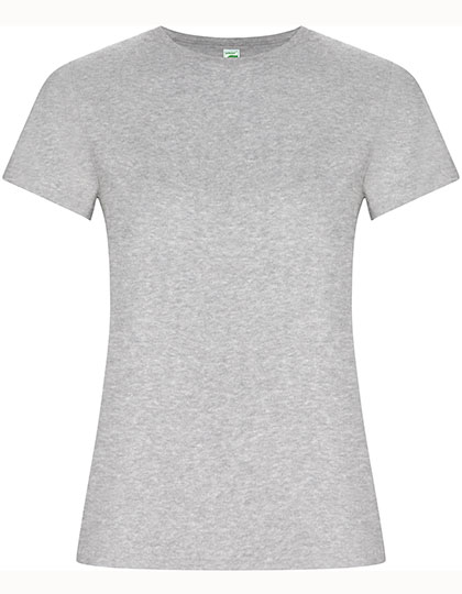 Roly Eco Women's Golden Organic T-Shirt in Heather Grey 58