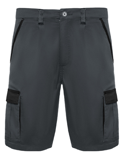 Roly Workwear Shorts Tahoe in Lead 23