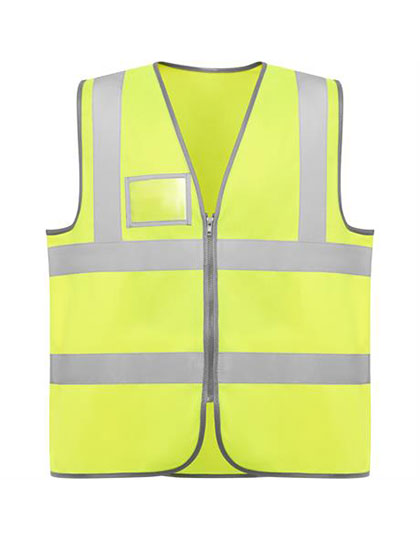 Roly Workwear Vest Polux in Fluor Yellow 221