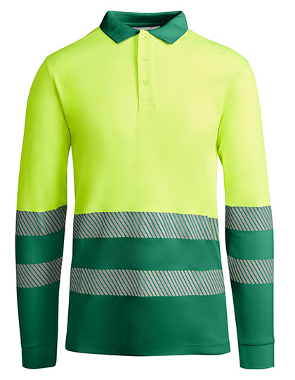 Roly Workwear Poloshirt Atrio Longsleeve in Garden Green 52