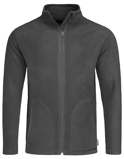 Stedman® Classic Fleece Jacket in Grey Steel (Solid)