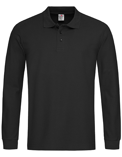 Classic Polo Long Sleeve — besticken oder bedrucken lassen