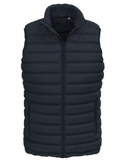 Stedman® Lux Padded Vest Men in Blue Midnight