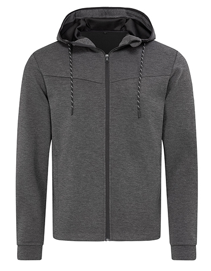 Stedman® Recycled Scuba Jacket in Anthra Heather