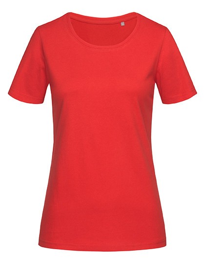 Stedman® Women's Lux T-Shirt in Scarlet Red