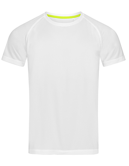 Stedman® Mesh Raglan in White