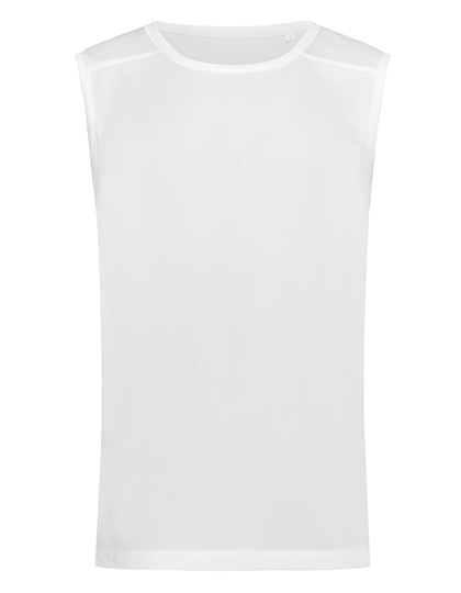 Stedman® Mesh Sleeveless in White