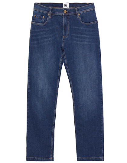 Leo Straight Jeans — besticken oder bedrucken lassen