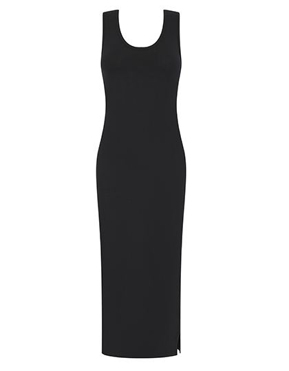 SF Clothing Women's Racer Back Midi Dress