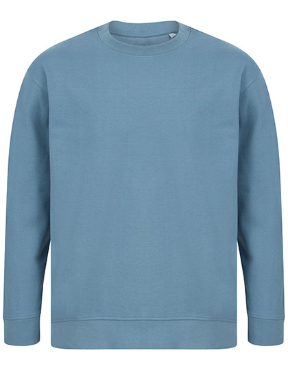 SF Clothing Unisex Sustainable Fashion Sweat in Stone Blue