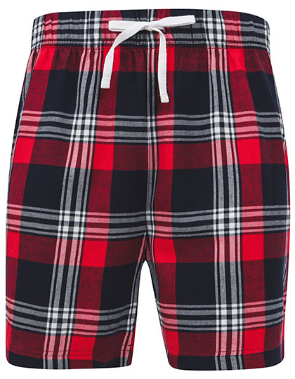 Men's Tartan Lounge Shorts — besticken oder bedrucken lassen